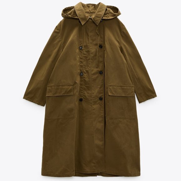 ZARA LIMITED EDITION TRENCH COAT SIZE S - Picture 4 of 11